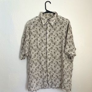 Vintage Men’s Casual Button Down